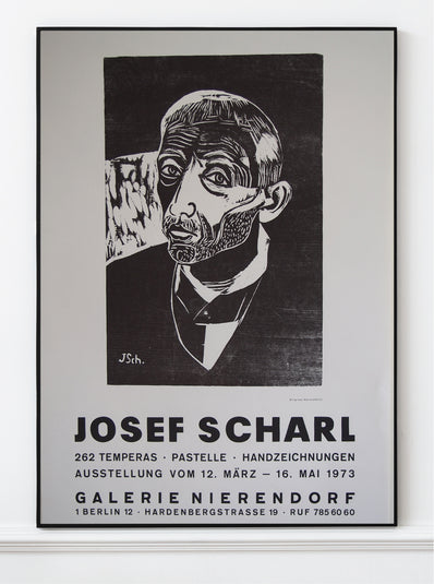 Joesf Scharl Original Woodcut Poster 1973