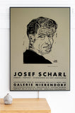 Joesf Scharl Original Woodcut Poster 1972