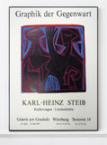 Karl-Heinz Steib - Graphik der Gegenwart Woodcut Poster 1997