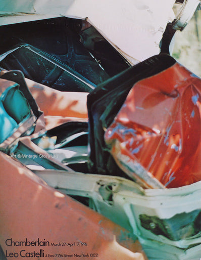 John Chamberlain - Original Artist Poster 1976