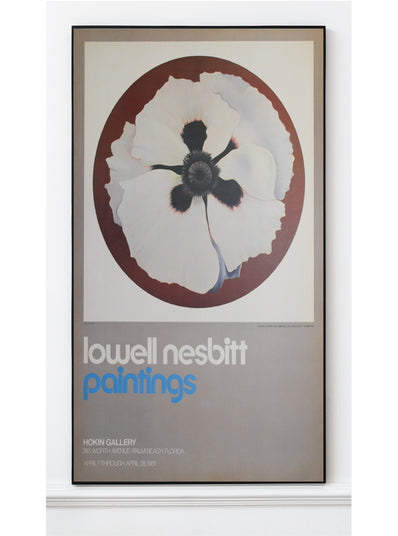 Lowell Nesbitt - Original Artist Poster 1981