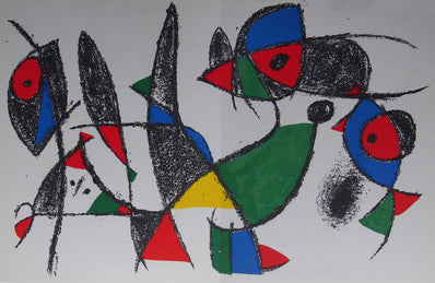 Joan Miró - Original Lithograph 1975