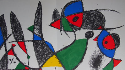 Joan Miró - Original Lithograph 1975