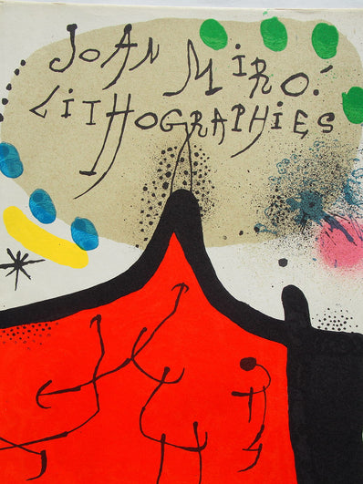 Joan Miró - Original Lithograph 1972