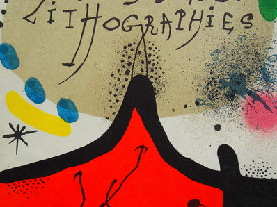 Joan Miró - Original Lithograph 1972