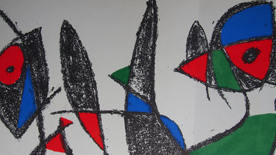 Joan Miró - Original Lithograph 1975
