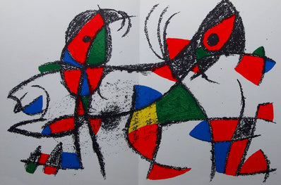 Joan Miró - Original Lithograph 1975