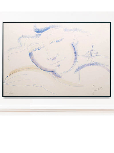 Nicola Sene - Vintage Hand Signed Lithograph