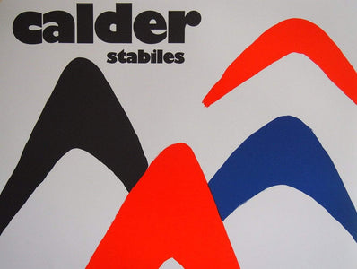 Alexander Calder Original Artist Poster 1971
