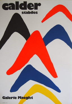 Alexander Calder Original Artist Poster 1971