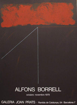 Alfons Borrell - Original Artist Poster 1978