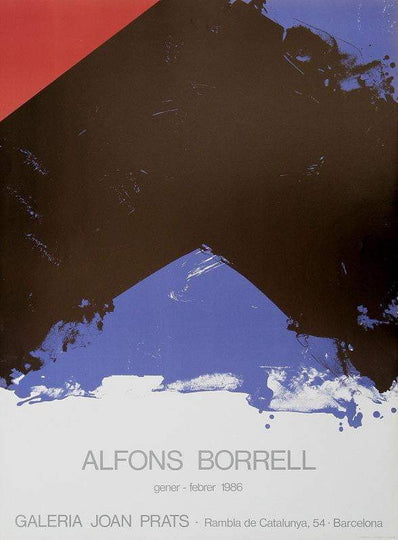 Alfons Borrell - Original Artist Poster 1986