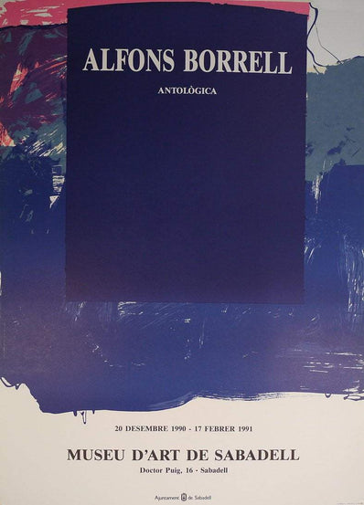 Alfons Borrell - Original Artist Poster 1991