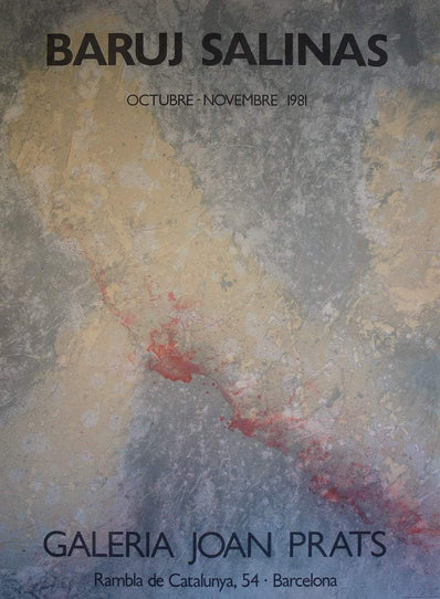 Baruj Salinas  - Original Artist Poster 1981