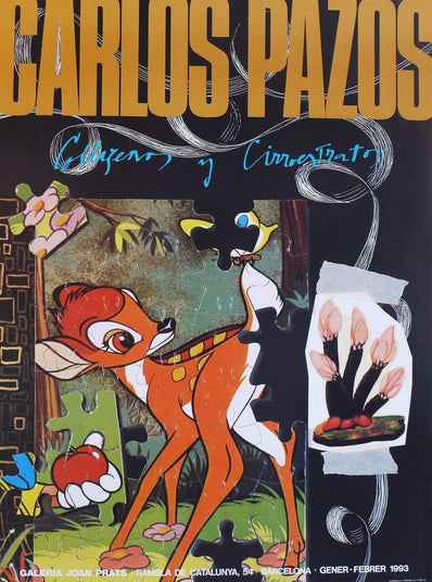 Carlos Pazos – Original Artist Poster 1993