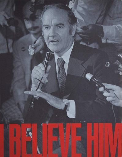 Dan Flavin - I Believe Him Original Artist Poster