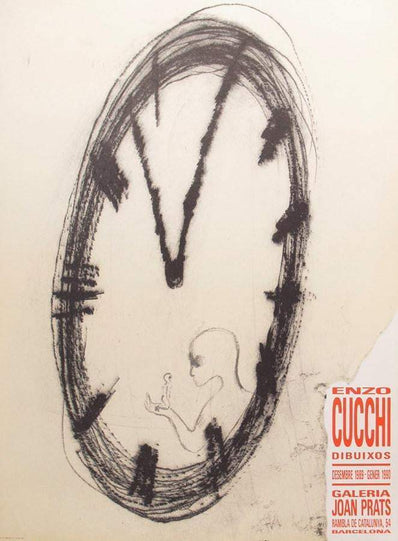 Enzo Cucchi - Original Artist Poster 1990
