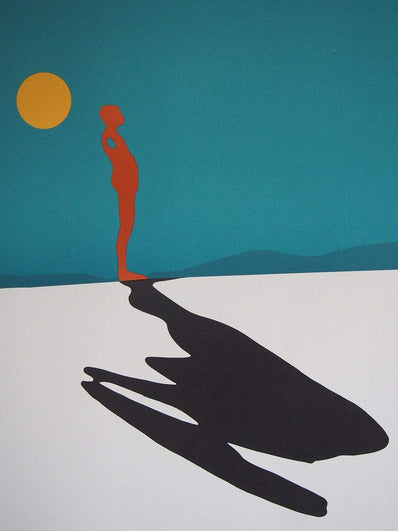 Ernest Trova Original Artist Poster - Holkin Gallery, Chicago 1978