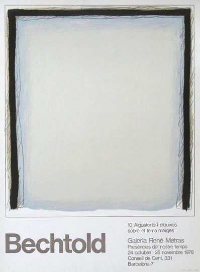 Erwin Bechtold - Original Artist Poster 1978