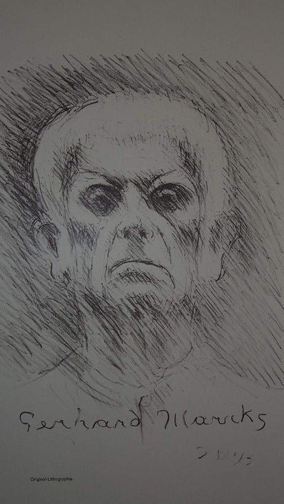 Gerhard Marcks - Original Artist Poster 1974