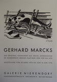Art & Vintage Store Original Posters Gerhard Marcks - Original Artist Poster 1976