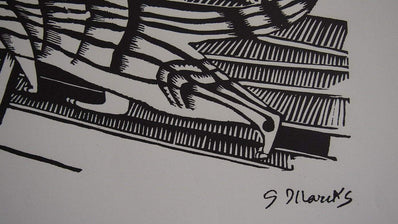 Gerhard Marcks - Original Artist Poster 1976