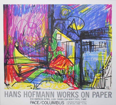 Hans Hofmann Original Artist Poster 1980