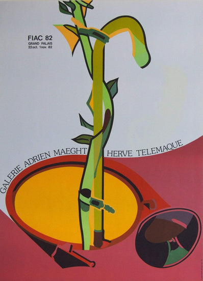 Hervé Telemaque - Original Artist Poster 1982
