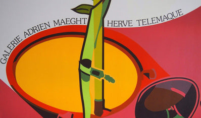 Hervé Telemaque - Original Artist Poster 1982