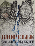 Art & Vintage Store Original Posters Jean-Paul Riopelle Original Artist Poster 1974