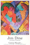 Art & Vintage Store Original Posters Jim Dine Original Artist Poster 1983