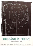 Joan Hernández Pijuan  - Original Artist Poster 1989