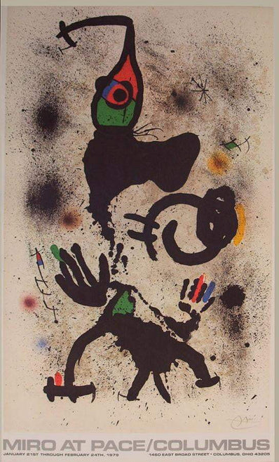 Joan Miró Original Artist Poster 1979