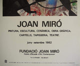 Art & Vintage Store Original Posters Joan Miró Original Artist Poster 1982