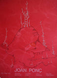 Art & Vintage Store Original Posters Joan Ponç  - Original Artist Poster 1978
