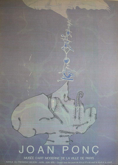 Joan Ponç  - Original Artist Poster 1978