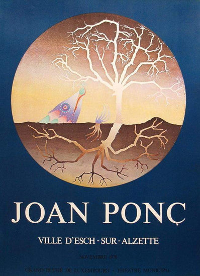 Joan Ponç  - Original Artist Poster 1978