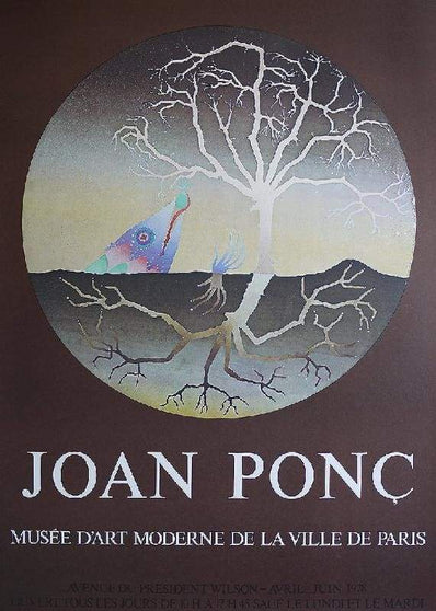 Joan Ponç  - Original Artist Poster 1978