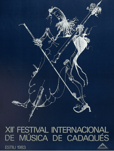 Joan Ponç  - Original Artist Poster 1983