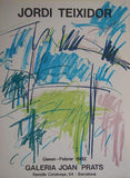 Art & Vintage Store Original Posters Jordi Teixidor - Original Artist Poster 1982