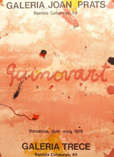 Josep Guinovart – Original Artist Poster 1979