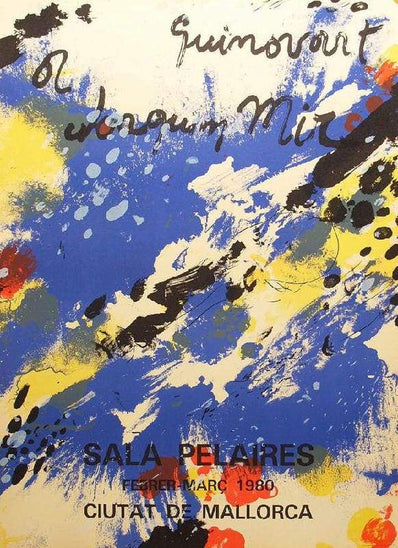 Josep Guinovart – Original Artist Poster 1980