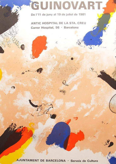 Josep Guinovart – Original Artist Poster 1981