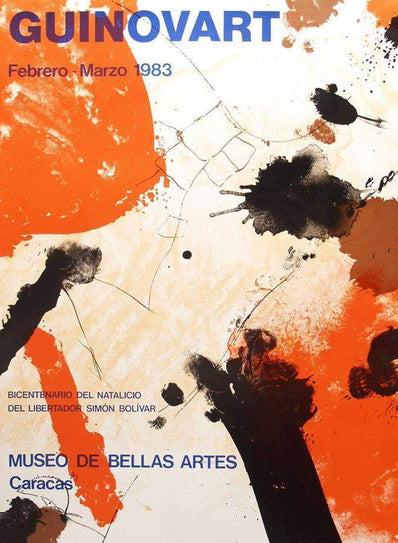 Josep Guinovart – Original Artist Poster 1983