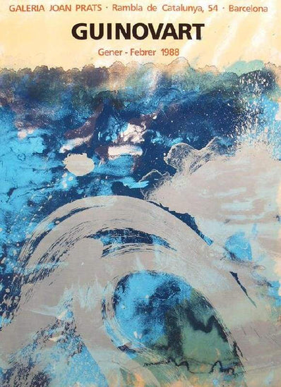 Josep Guinovart – Original Artist Poster 1988