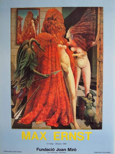Max Ernst - Original Artist Poster 1986