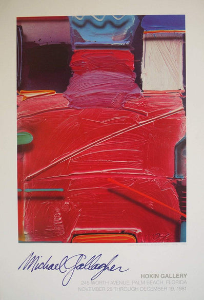 Michael B. Gallagher - Original Artist Poster 1981