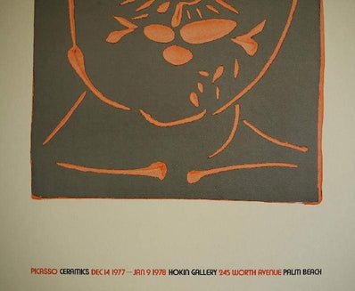 Pablo Picasso - Original Artist Poster 1977