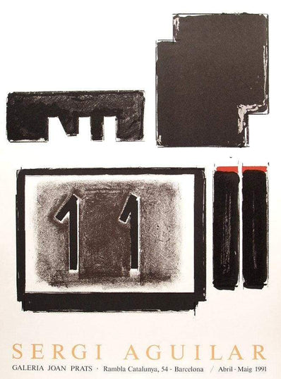 Sergi Aguilar - Original Artist Poster 1991