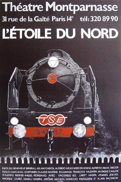 Theatre Montparnesse – Original Poster 1979